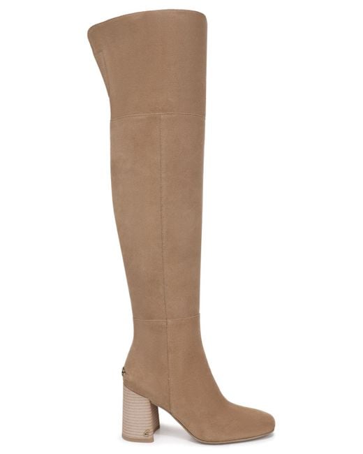 Circus by Sam Edelman Brown Brigid Wide-calf Over-the-knee Block-heel Boots