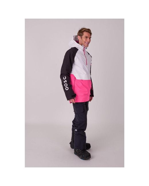 OOSC Pink Clothing Sp Overhead Jacket for men