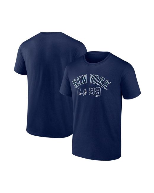 Fanatics Branded Aaron Judge Navy New York Yankees Player Name And