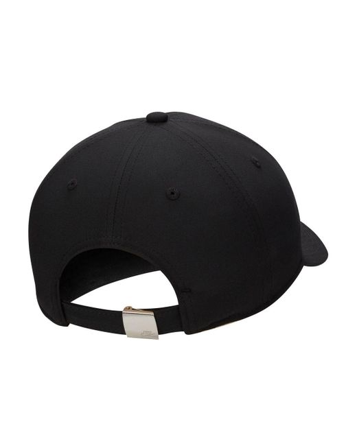 Nike Black Metal Futura Lifestyle Club Performance Adjustable Hat for men
