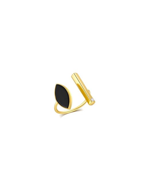 Retro Chic White Whispers Ring