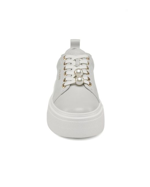 J/Slides White Aria Sneaker