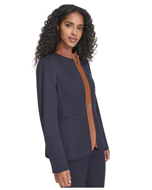 Tommy Hilfiger Blue Long Sleeve Riding Jacket