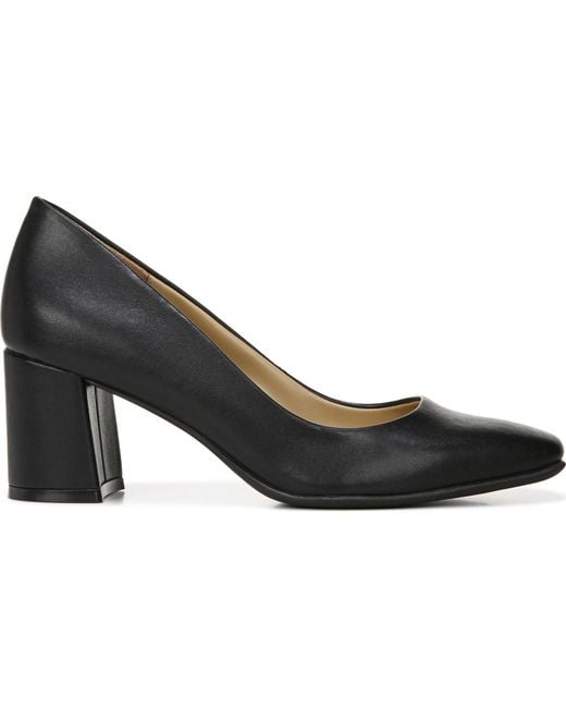 Naturalizer Black Warner Pumps