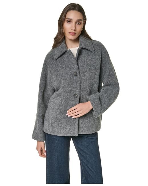 Levi's Gray Short A-line Shacket