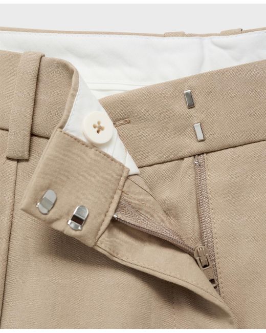 Mango Natural Linen-blend Balloon Pants