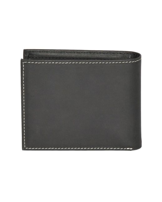 ROOTS Green Men Slimfold Wallet for men