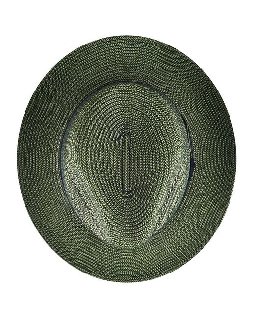 Bailey 1922 Green Eli Braided Fedora for men