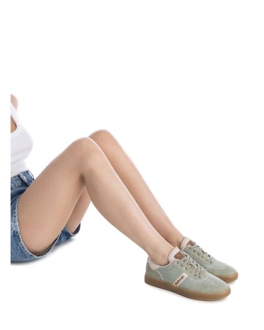 Xti Green Urban Casual Sneakers Refresh By