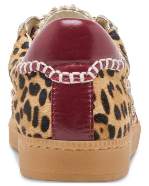 Dolce Vita Pink Notice Stitch Low-profile Lace-up Sneakers