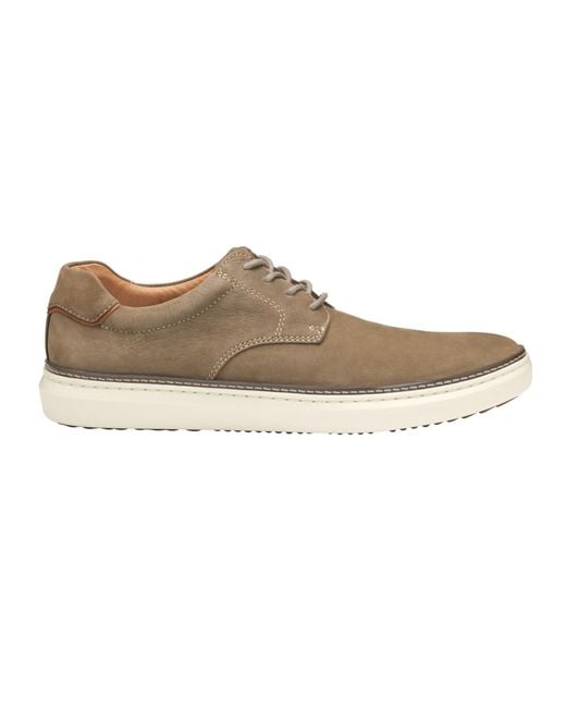 Johnston & Murphy White Mcguffey 2 Plain Toe Sneaker for men