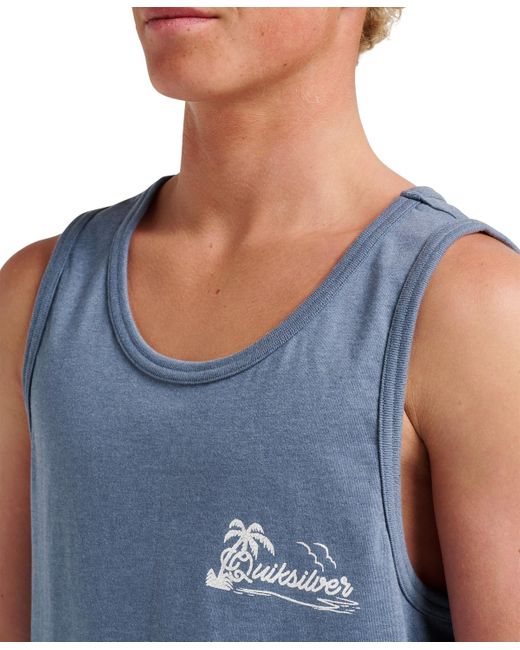 Quiksilver Blue Island Vibin Tank Top for men