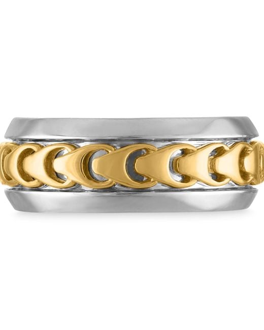 Bulova Metallic Link Ring