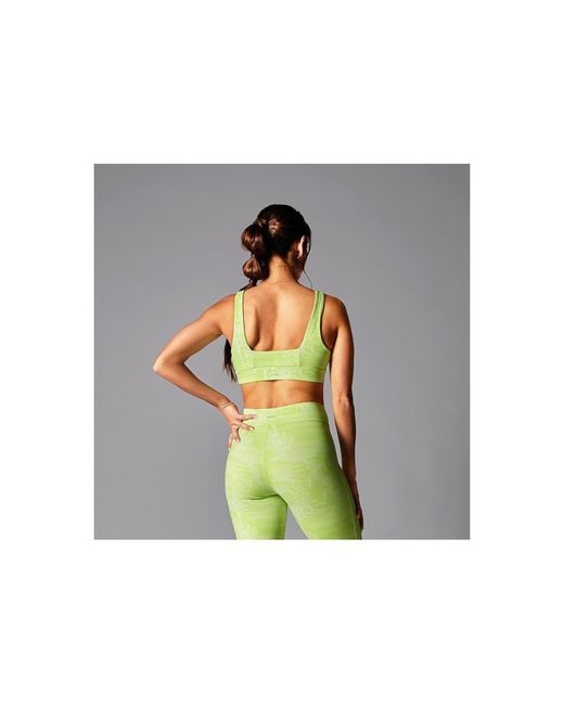 Tavi Green Square Neck Bra
