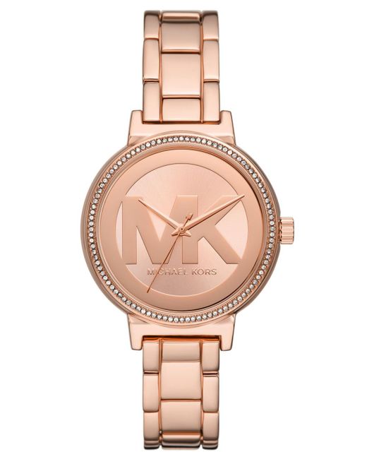 Michael Kors Sofie Three-hand Stainless Steel Watch 36mm in Pink