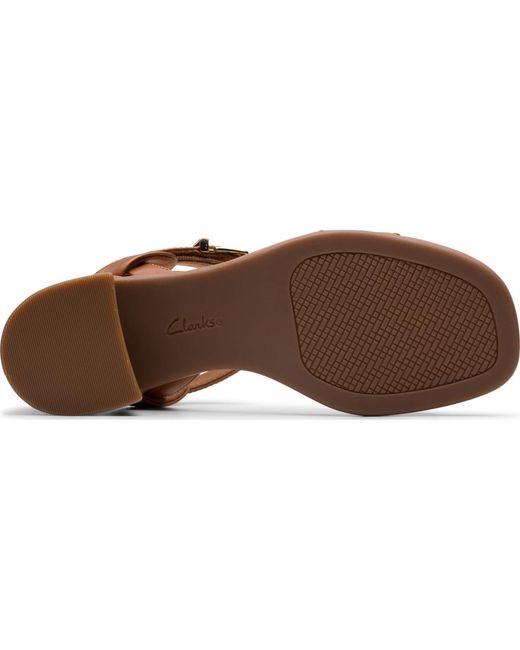 Clarks Brown Collection Jaylan Ray Square Toe Sandals