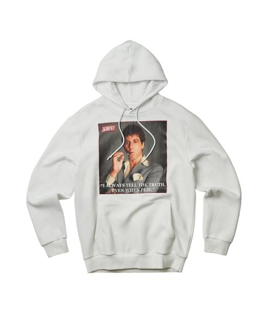 Reason Gray Scarfacetruth Hoodie for men