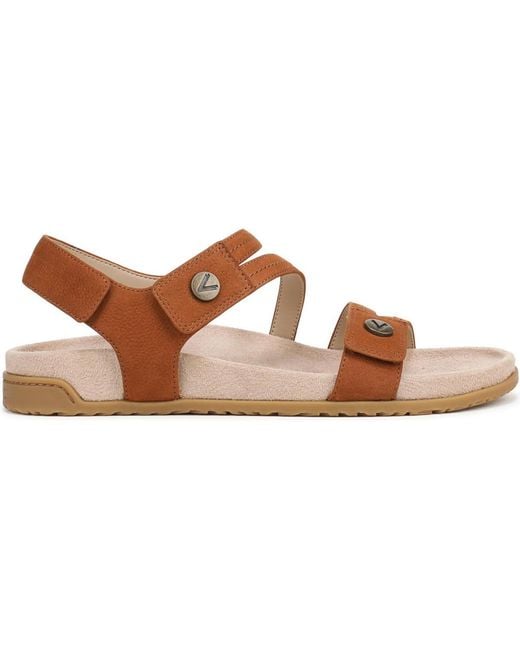 Vionic Brown Essie Strappy Sandals