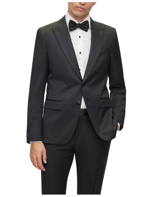 Boss Black Boss By Slim-fit Tuxedo Jacket for men