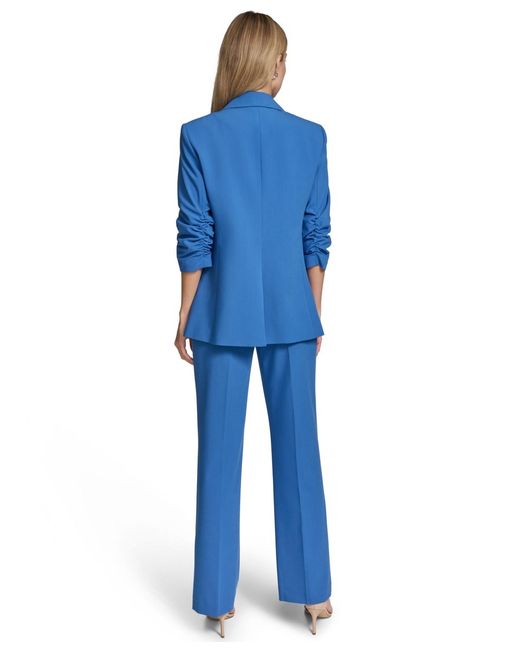 Calvin Klein Blue One-button Jacket