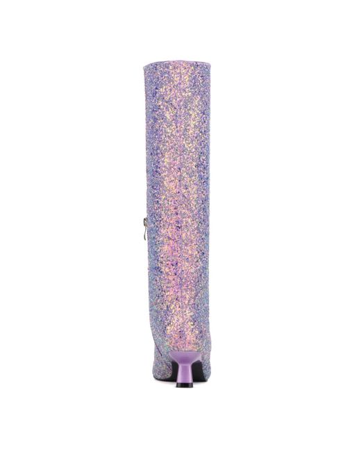 Olivia Miller Purple Mars Tall Boots
