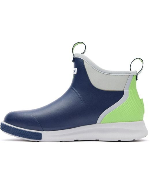 XtraTuf Blue Tailgate Ankle Deck Boot Sport for men