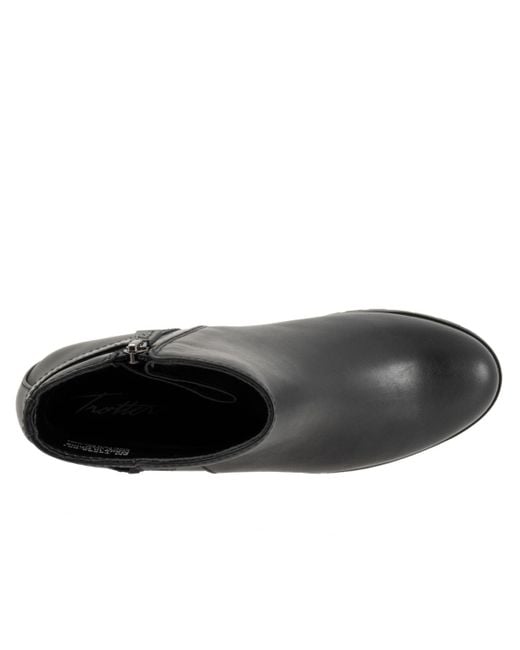 Trotters Black Marigold Boot