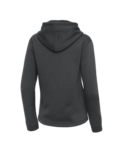 Antigua Black Baltimore Ravens Contemporary Quarter-zip Hoodie