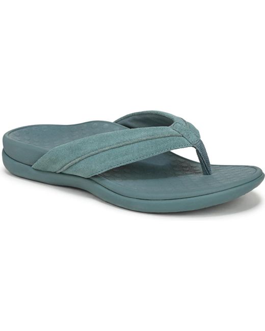 Vionic Blue Shore Thong Sandals