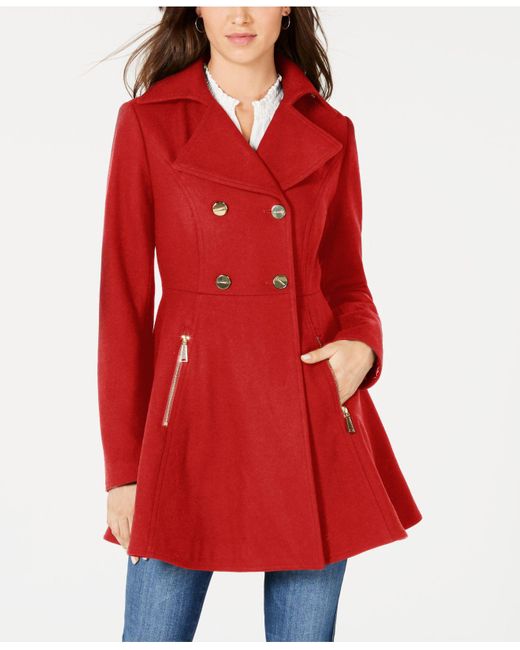 skirted peacoat