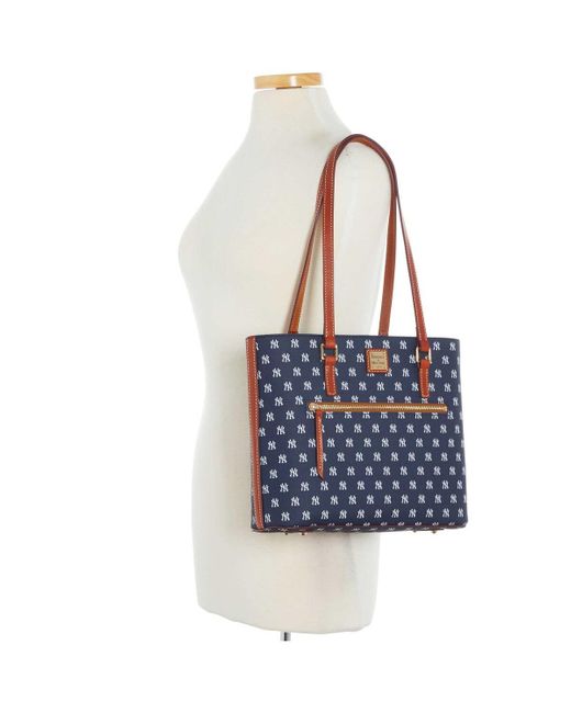Dooney & Bourke New York Yankees Signature Shopper Purse in Blue Lyst