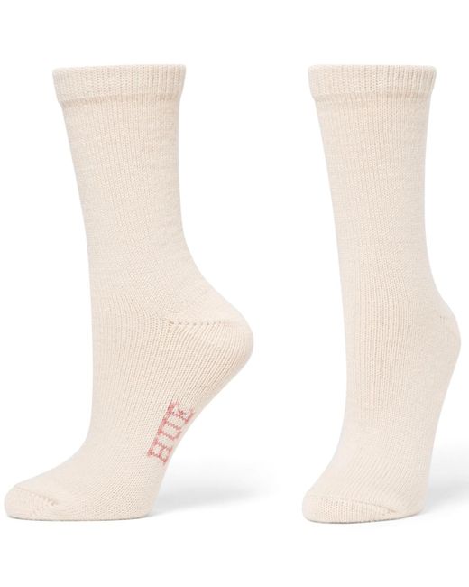Hue Natural 2-pack Ombre Fair Isle Crew Socks