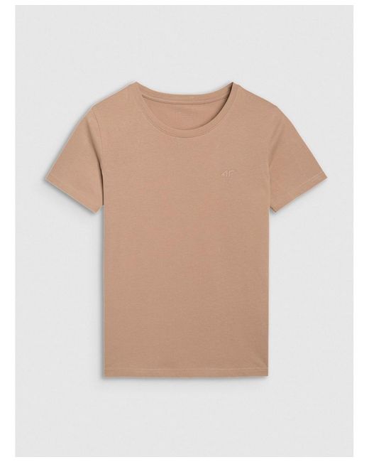 4F Natural Regular Plain T-shirt