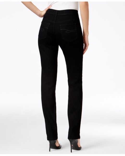 Denim Tummy-control Slim-leg Jeans 
