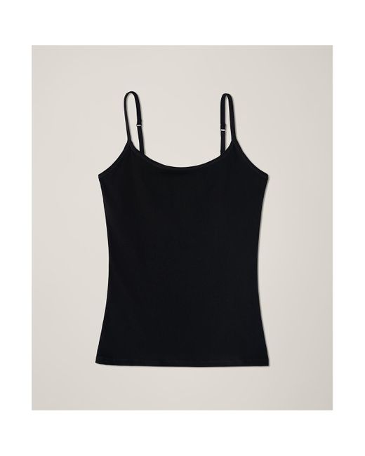 Pact White Organic Cotton Everyday Shelf Bra Camisole 3-pack