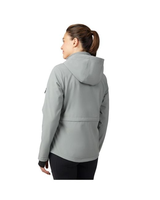 Free Country Gray Stormtech Super Softshell Jacket