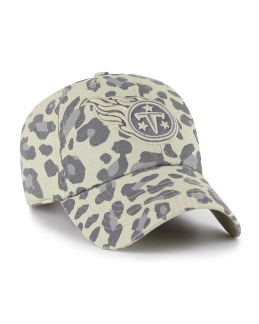 '47 Gray Tennessee Titans Bagheera Clean Up Adjustable Hat
