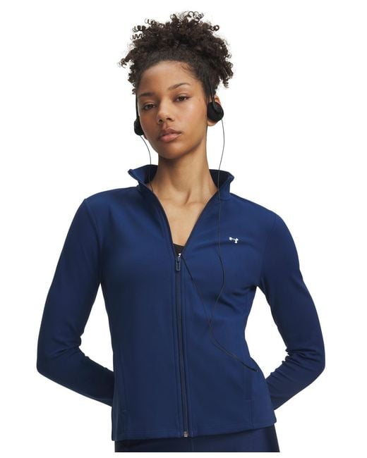Under Armour Blue Motion Full-zip Jacket