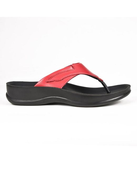 AEROTHOTIC Red Algiz Comfortable Sandal