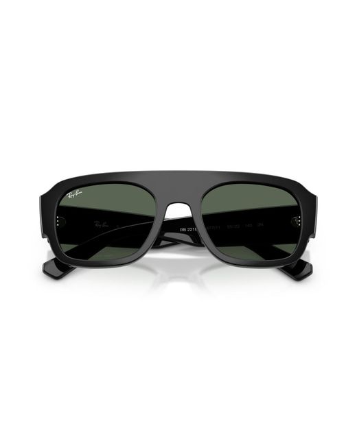 Ray-Ban Green Geometric Sunglasses