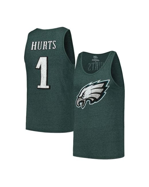 Jalen Hurts Philadelphia Eagles Nike Player Name & Number T-Shirt - White