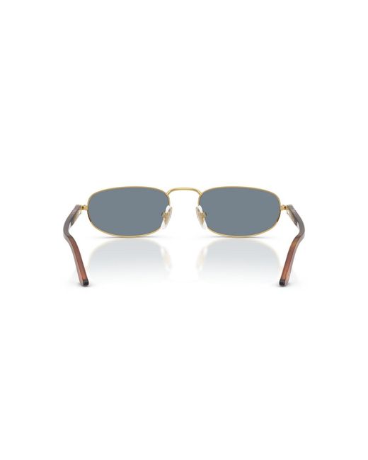 Persol Blue Rectangle Sunglasses