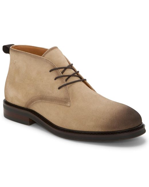 Vince Camuto Brown Presely Chukka Boots for men