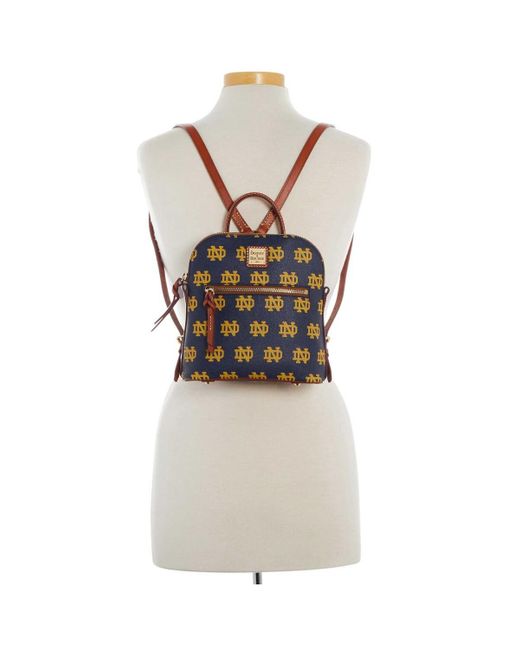 Dooney & Bourke Blue Notre Dame Fighting Irish Small Backpack