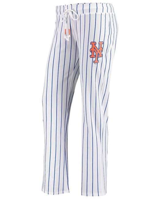 Concepts Sport Blue New York Mets Vigor Pinstripe Sleep Pant
