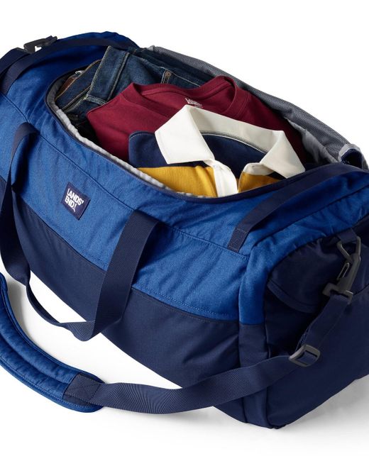 Lands' End Blue Large All Purpose Travel Duffle Bag
