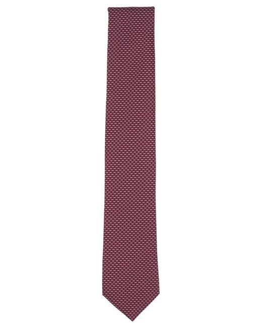 Alfani Purple Geometric Pattern Tie for men