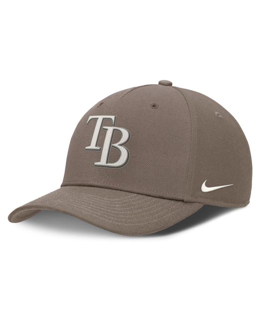 Nike Gray Tampa Bay Rays Rise Performance Adjustable Hat for men