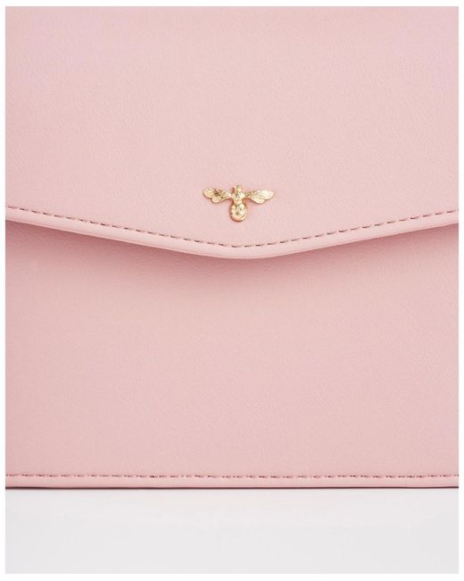 Fable England Pink Structured Mini Tote Bag