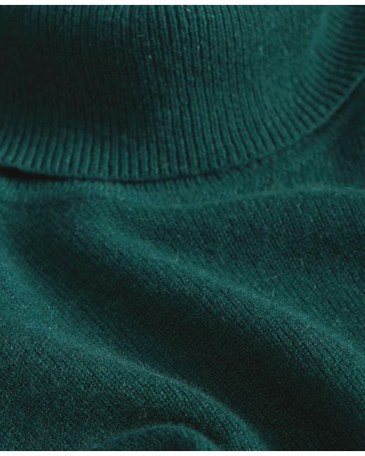 Charter Club Green 100% Cashmere Turtleneck Sweater